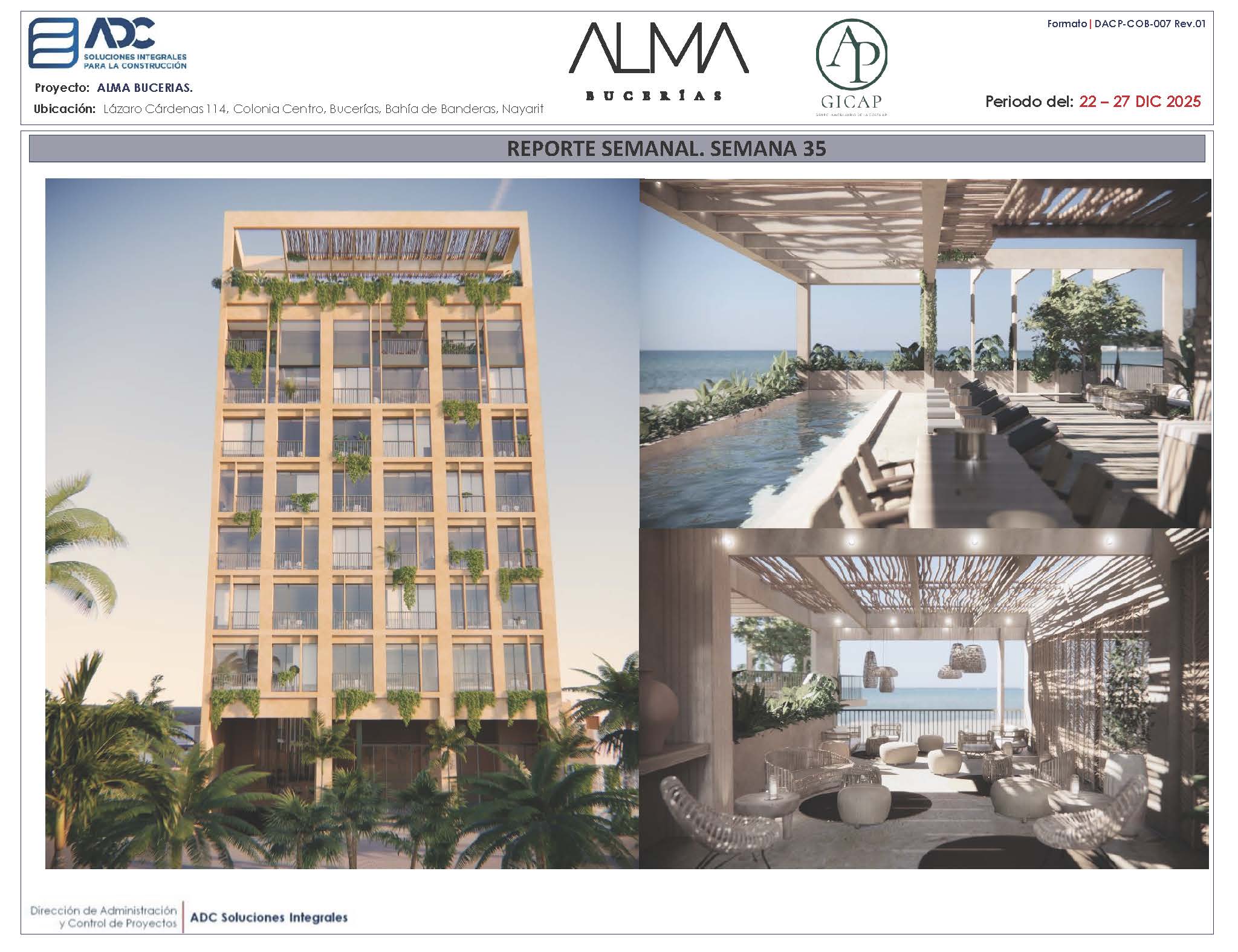 Avance de Obra ALMA Bucerías - Diciembre 2025